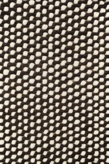 Tapete de lã Hill - Branco-marrom, 200x300 cm - Scandi Living