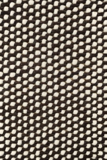 Tapete de lã Hill branco/marrom - 170x240 cm - Scandi Living