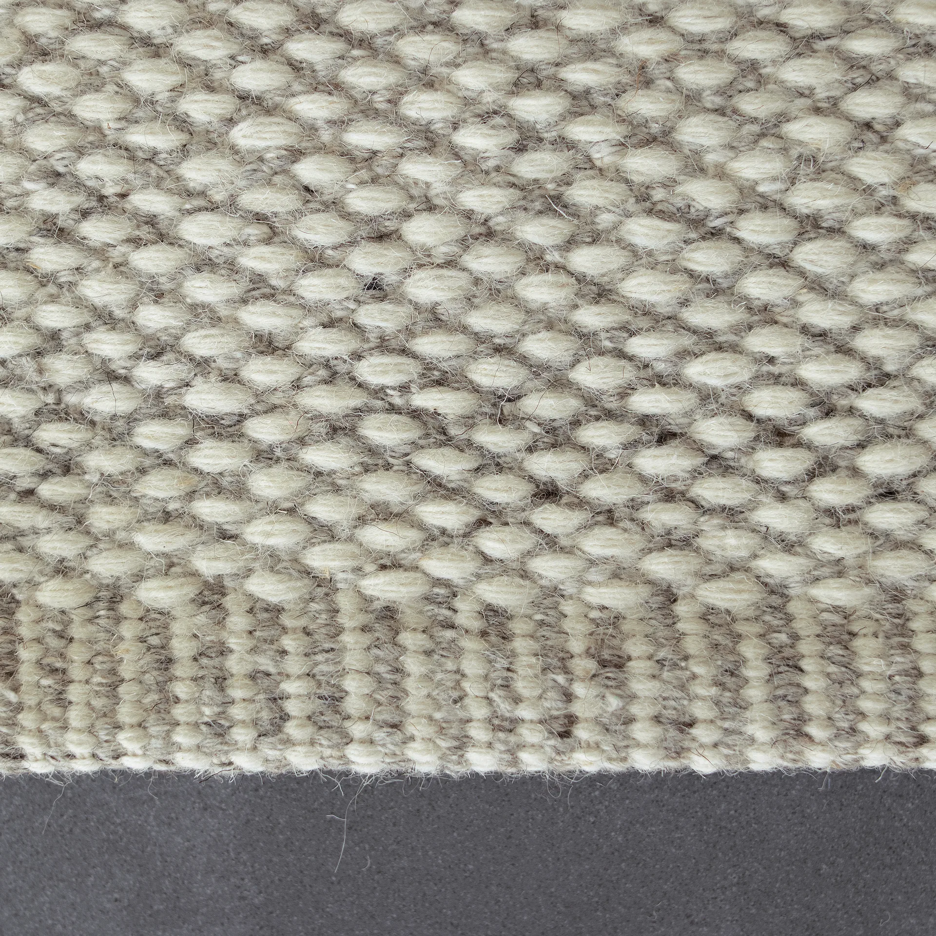 Tapete de lã Lea natural branco, 170x240 cm Scandi Living