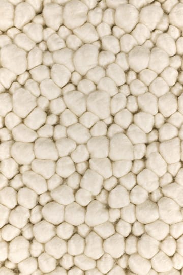 Tapete de lã Mire natural branco - 200x300 cm - Scandi Living