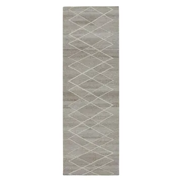 Tapete de lã Peak creme  - 80x240 cm - Scandi Living