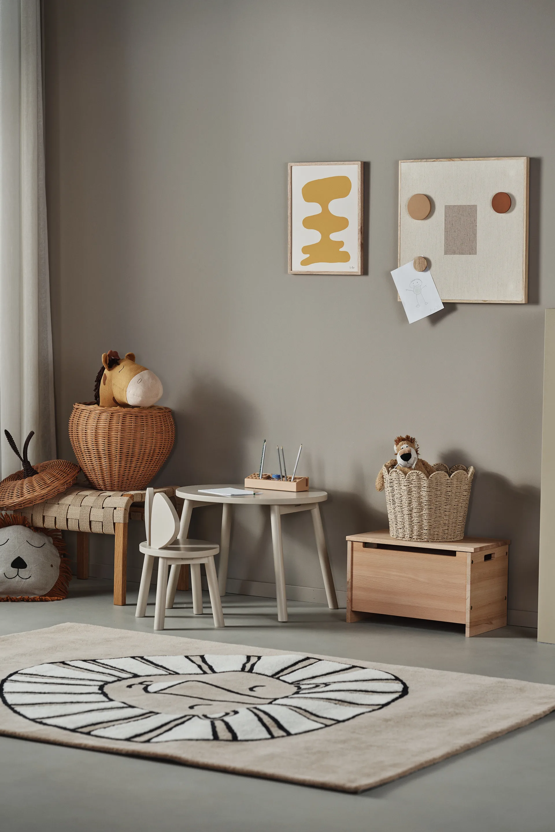 Tapete de lã Roar 170x240 cm, Sand Scandi Living