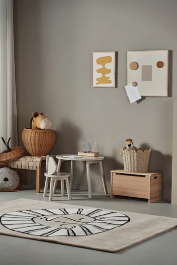 Tapete de lã Roar 170x240 cm - Sand - Scandi Living