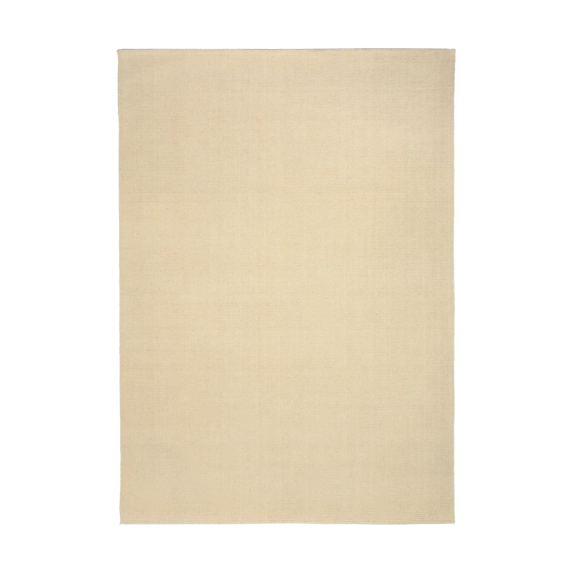 Tapete de lã Terrain natural branco, 170x240 cm Scandi Living