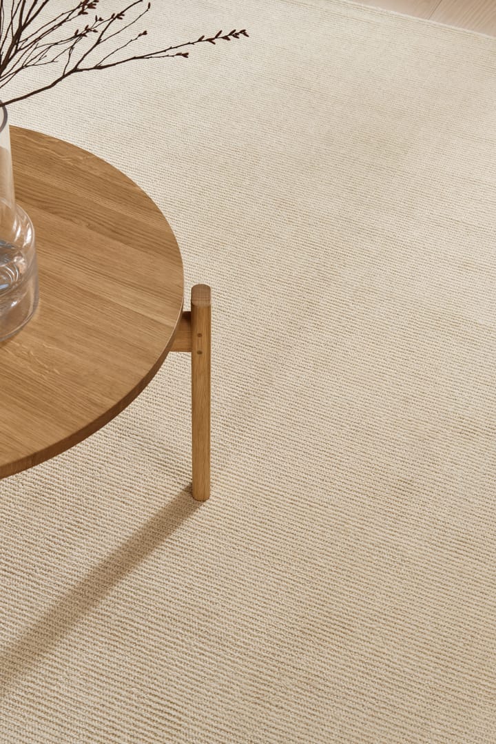 Tapete de lã Terrain natural branco, 170x240 cm Scandi Living