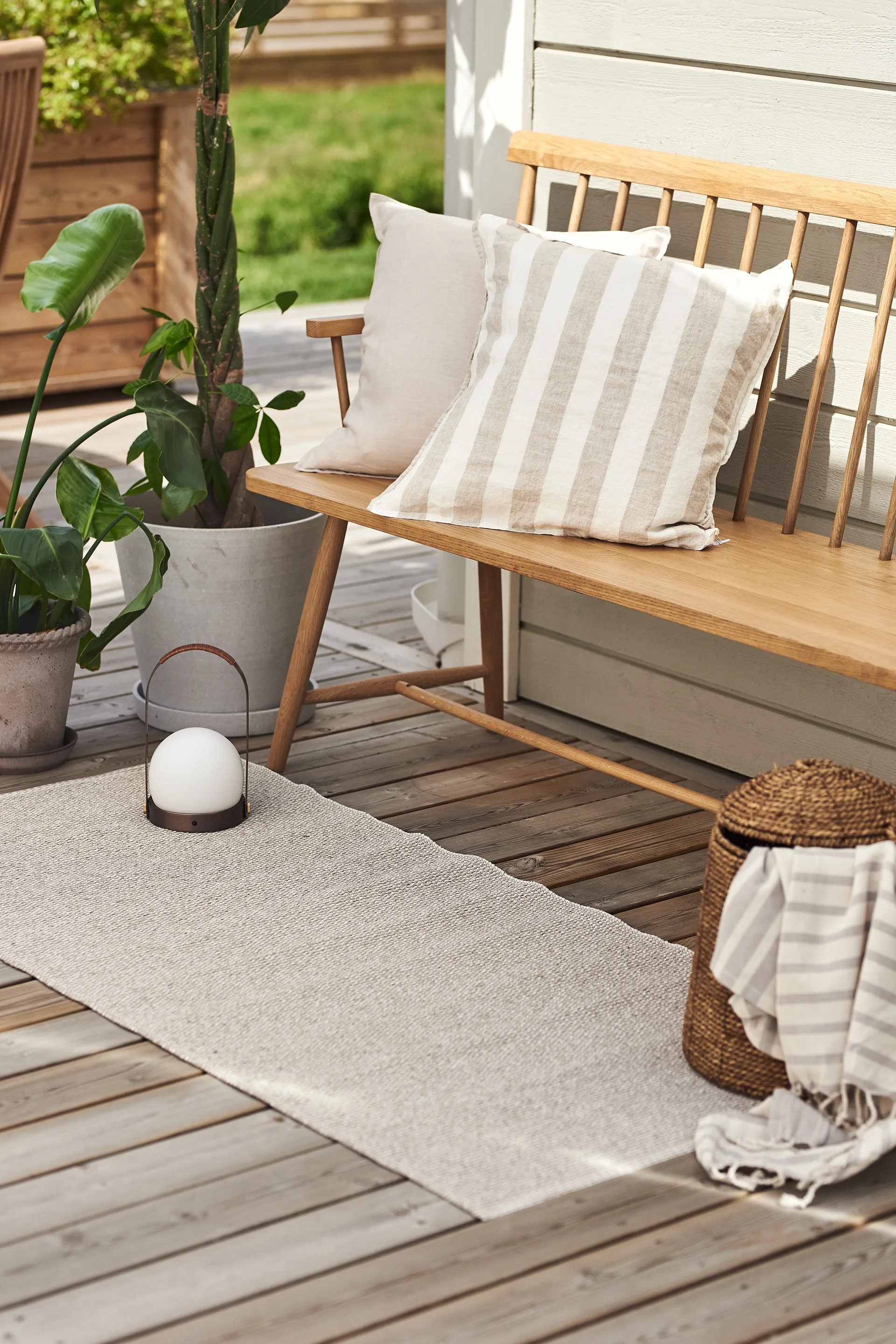 Tapete de plástico greige Mellow , 70x200cm Scandi Living