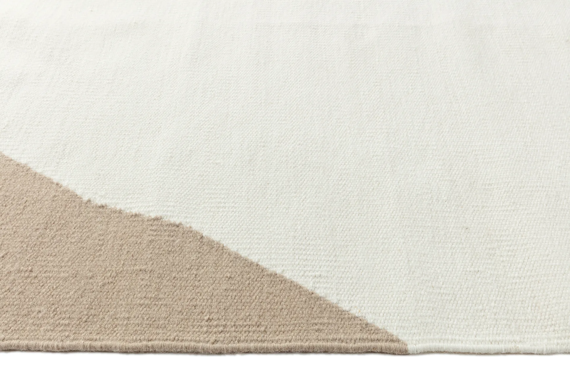Tapete Flow kelim branco-bege, 170x240 cm Scandi Living