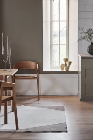 Tapete Flow kelim branco-bege - 170x240 cm - Scandi Living