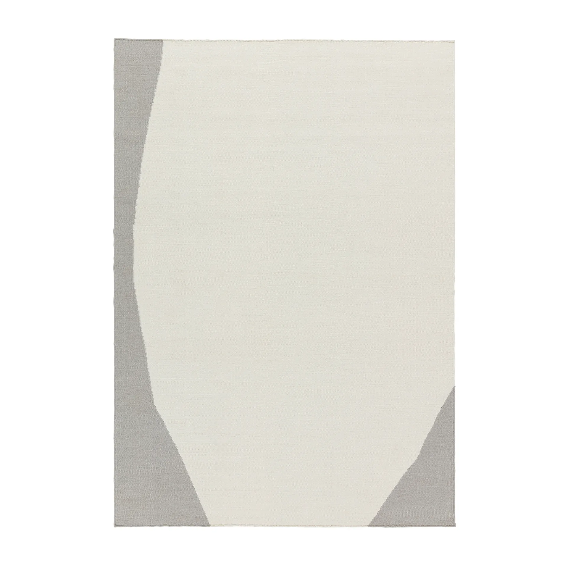 Tapete Flow kelim branco-cinza, 170x240 cm Scandi Living