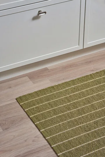 Tapete Lane - Verde azeitona, 150x200 cm - Scandi Living