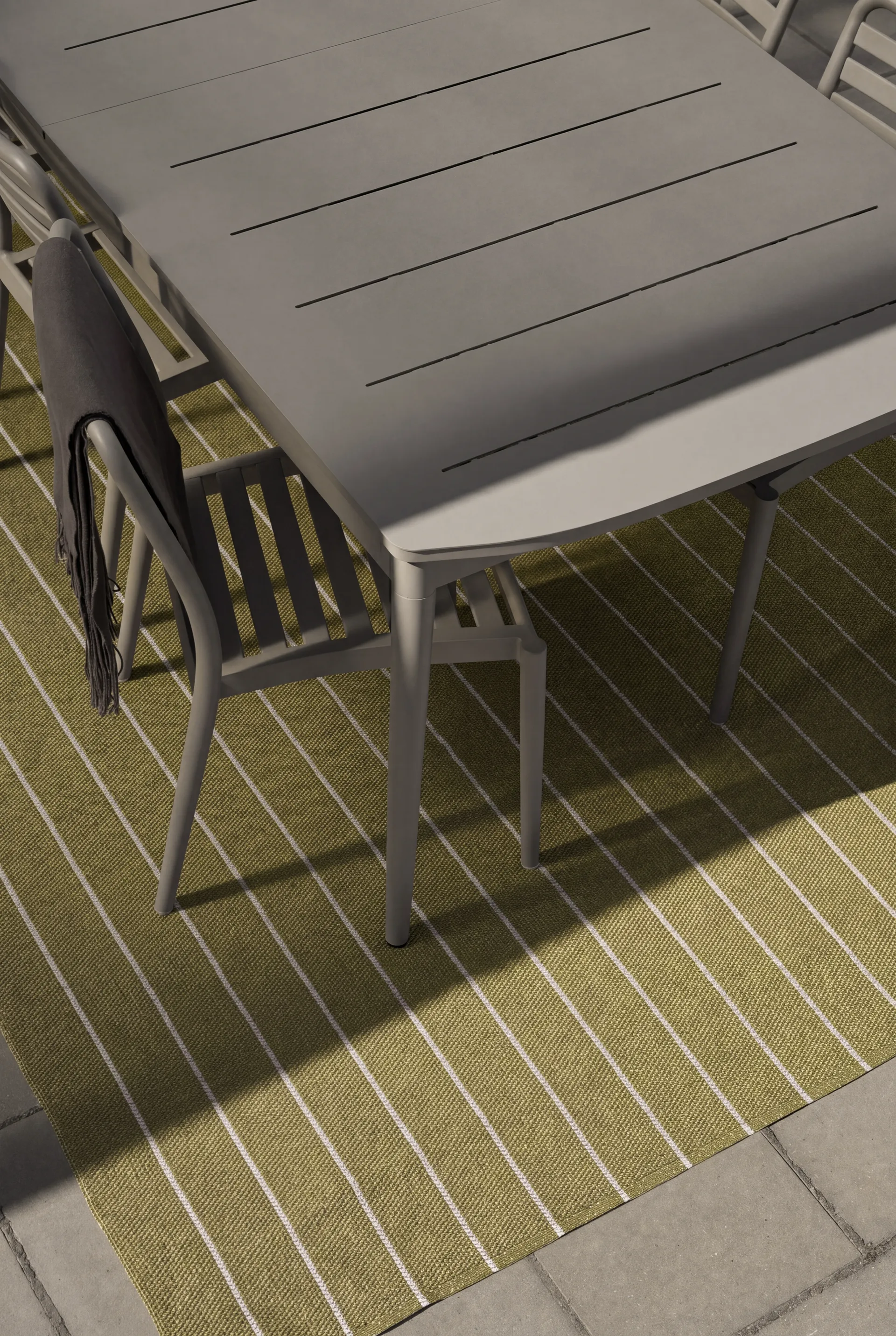 Tapete Lane, Verde azeitona, 150x200 cm Scandi Living