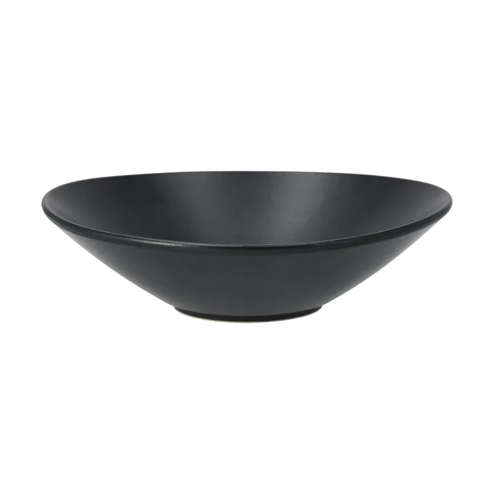 Terra tigela de salada - Preto em grés, Ø30 cm - Scandi Living