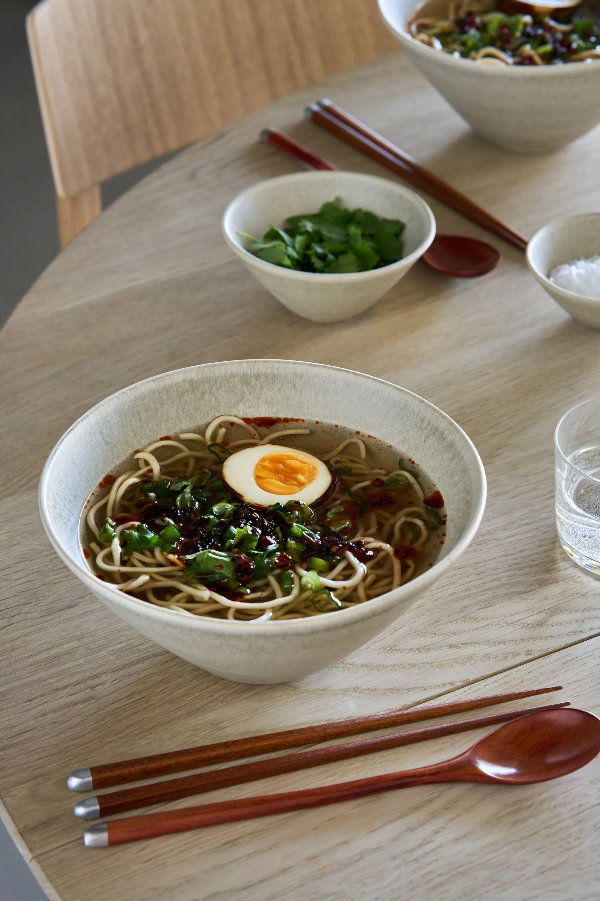 Tigela de ramen Terra, Bege em grés, Ø20 cm Scandi Living