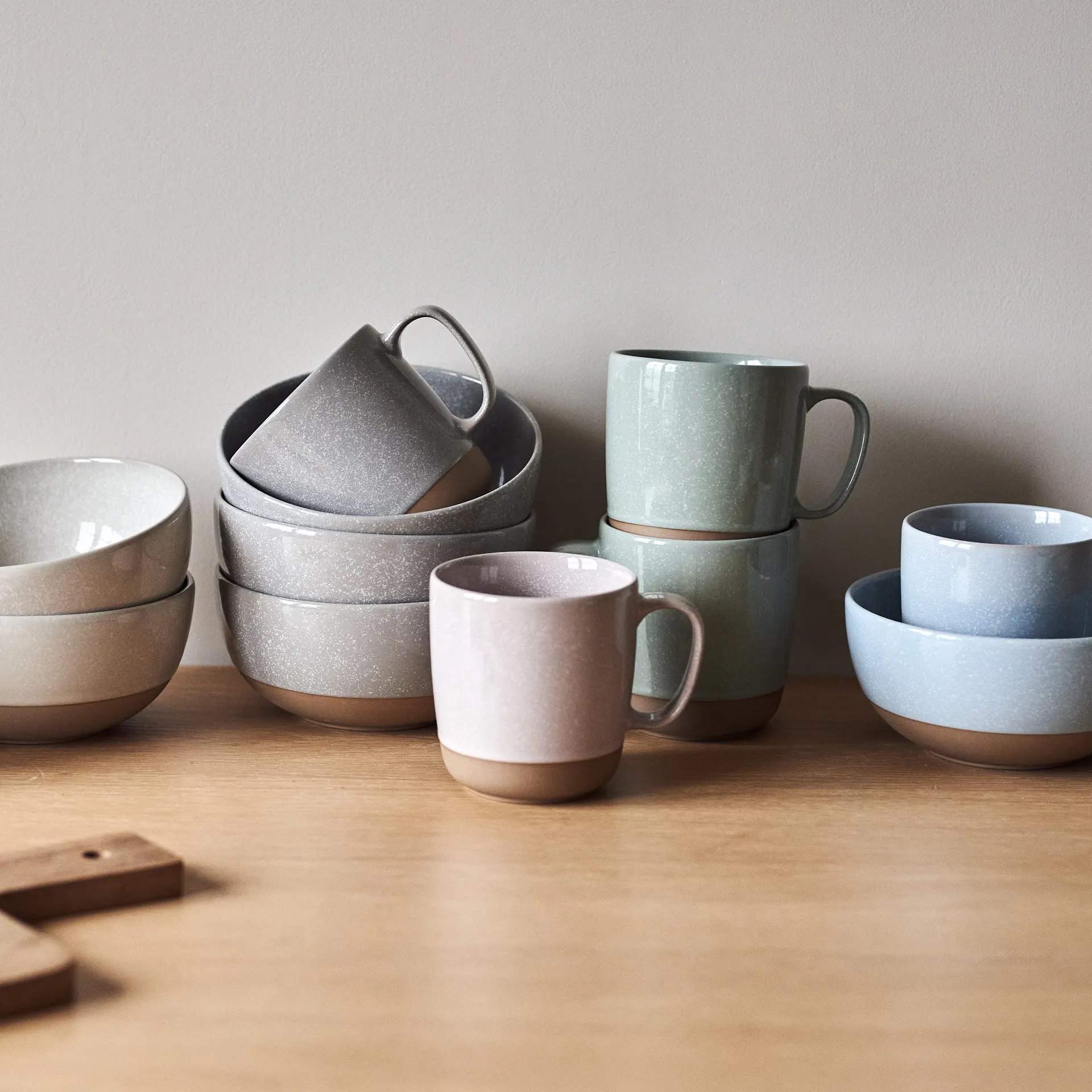 Tigela Fossil 60 cl, azul Scandi Living