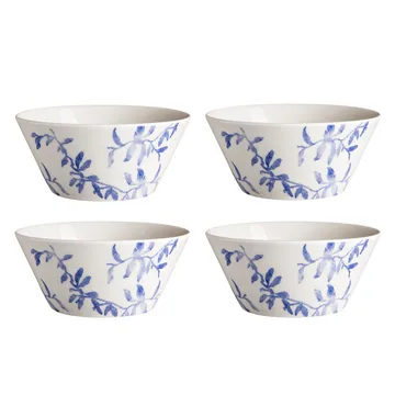 Tigela Havspil 6 cl, 4 un. - blue-white - Scandi Living