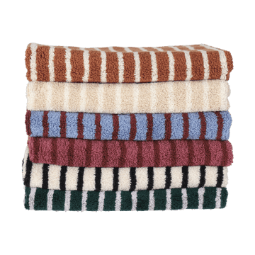 Toalha de banho Drift 70x140 cm - Bege-branco - Scandi Living