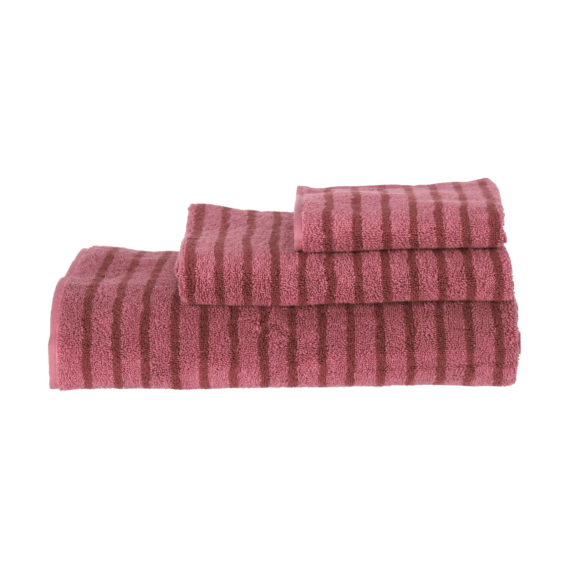 Toalha de banho Drift 70x140 cm, Rosa-vermelho Scandi Living