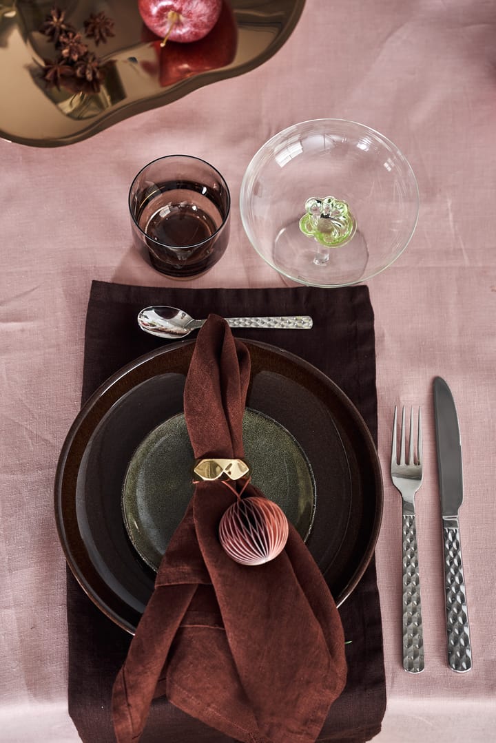 Toalha de mesa de linho Clean 145x350 cm  - Dusty rose - Scandi Living