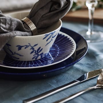 Toalha de mesa de linho Clean 145x350 cm  - Smokey Blue - Scandi Living