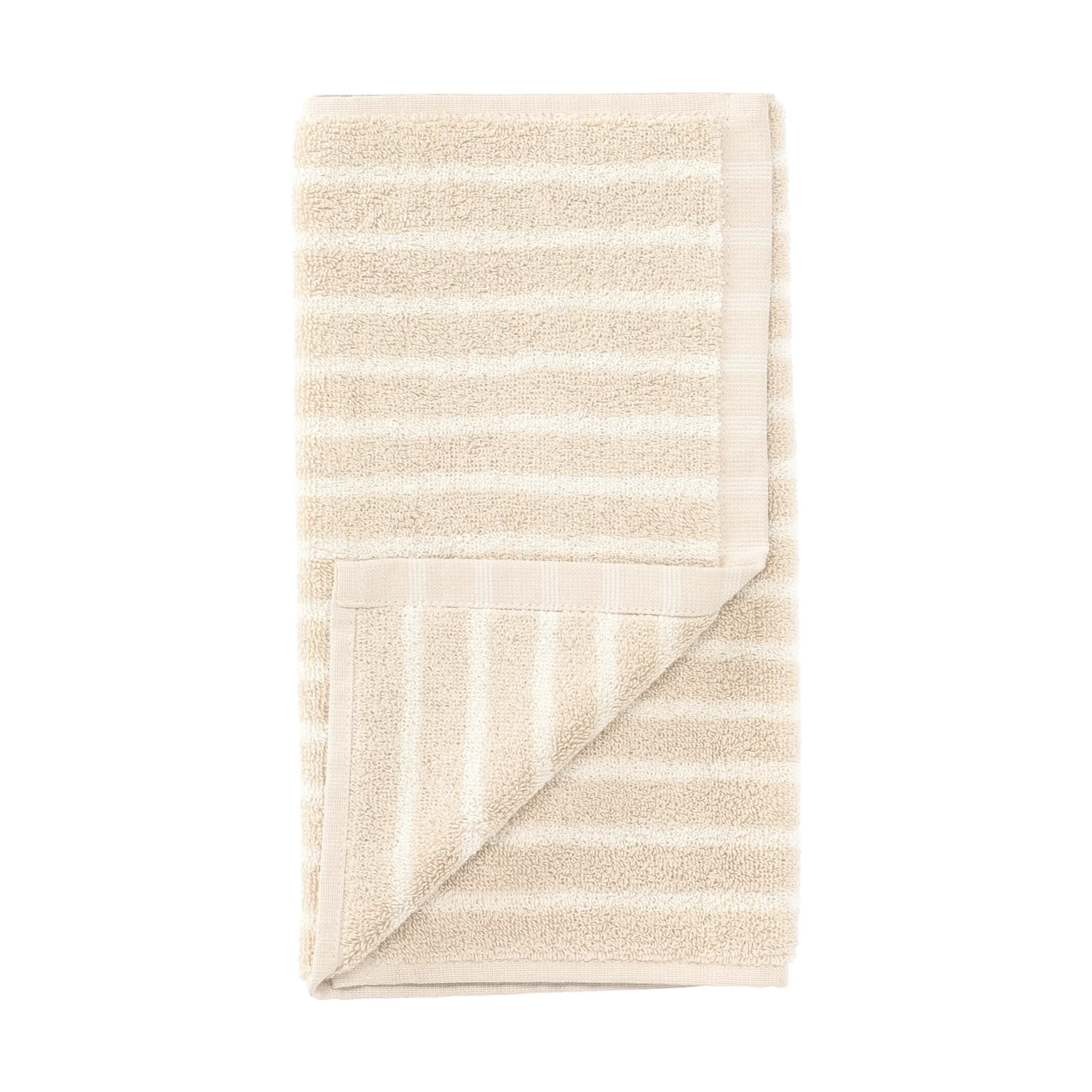 Toalha Drift 30x50 cm, Bege-branco Scandi Living