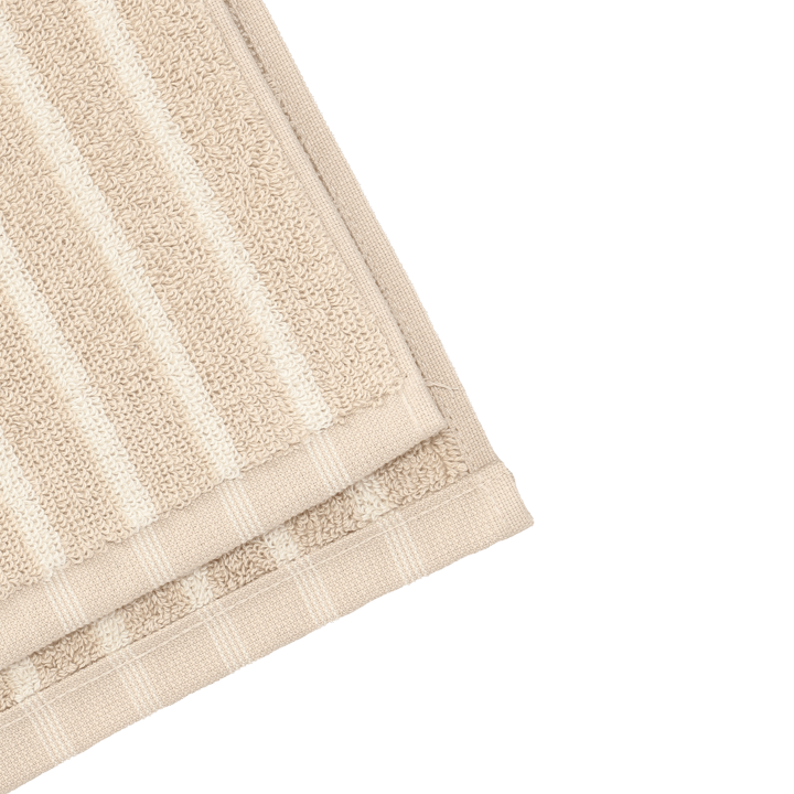 Toalha Drift 30x50 cm, Bege-branco Scandi Living