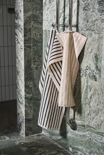 Toalha Drift 30x50 cm - Bege-branco - Scandi Living