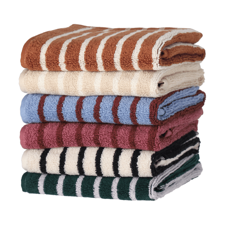 Toalha Drift 30x50 cm, Bege-branco Scandi Living