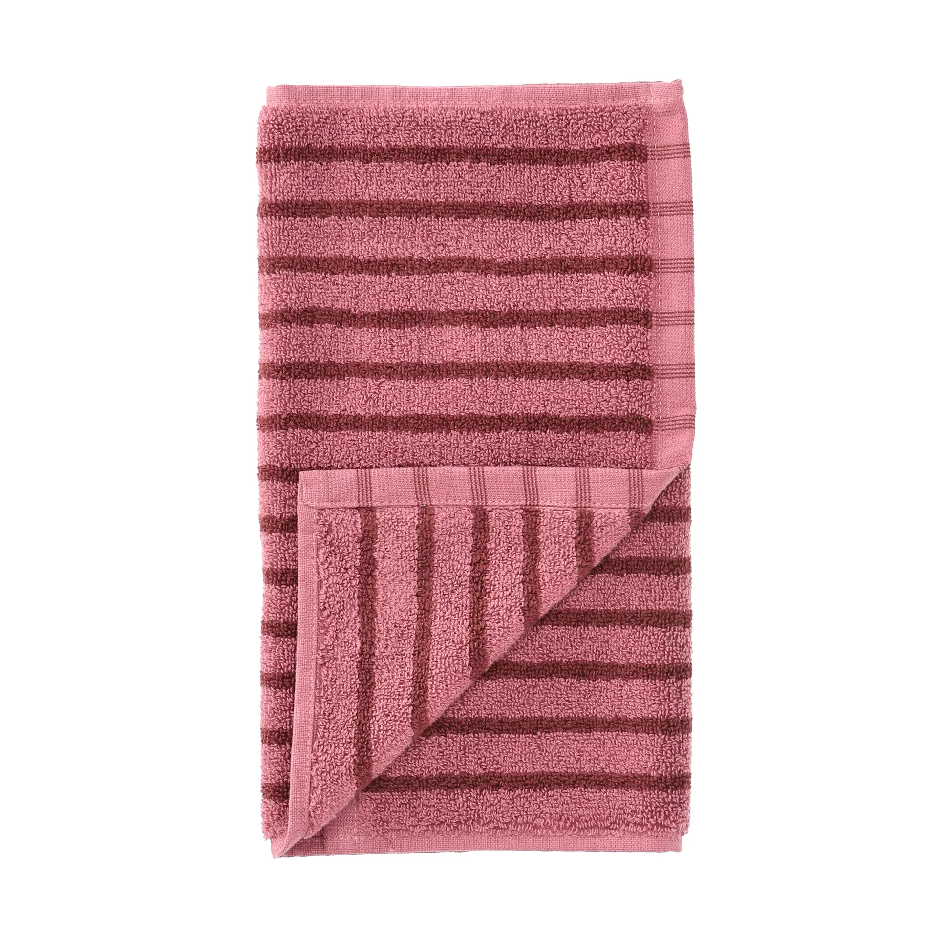 Toalha Drift 30x50 cm, Rosa-vermelho Scandi Living