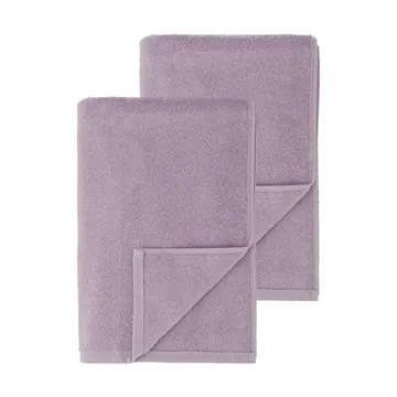 Toalhas de banho Drift 100x150 cm 2-unidades - Lilás - Scandi Living