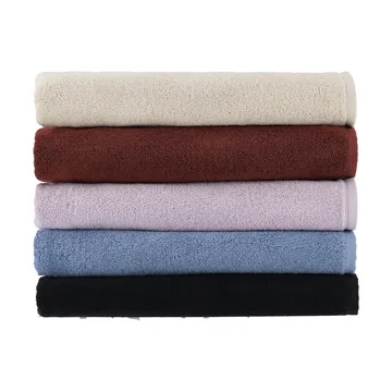 Toalhas de banho Drift 100x150 cm 2-unidades - Preto - Scandi Living