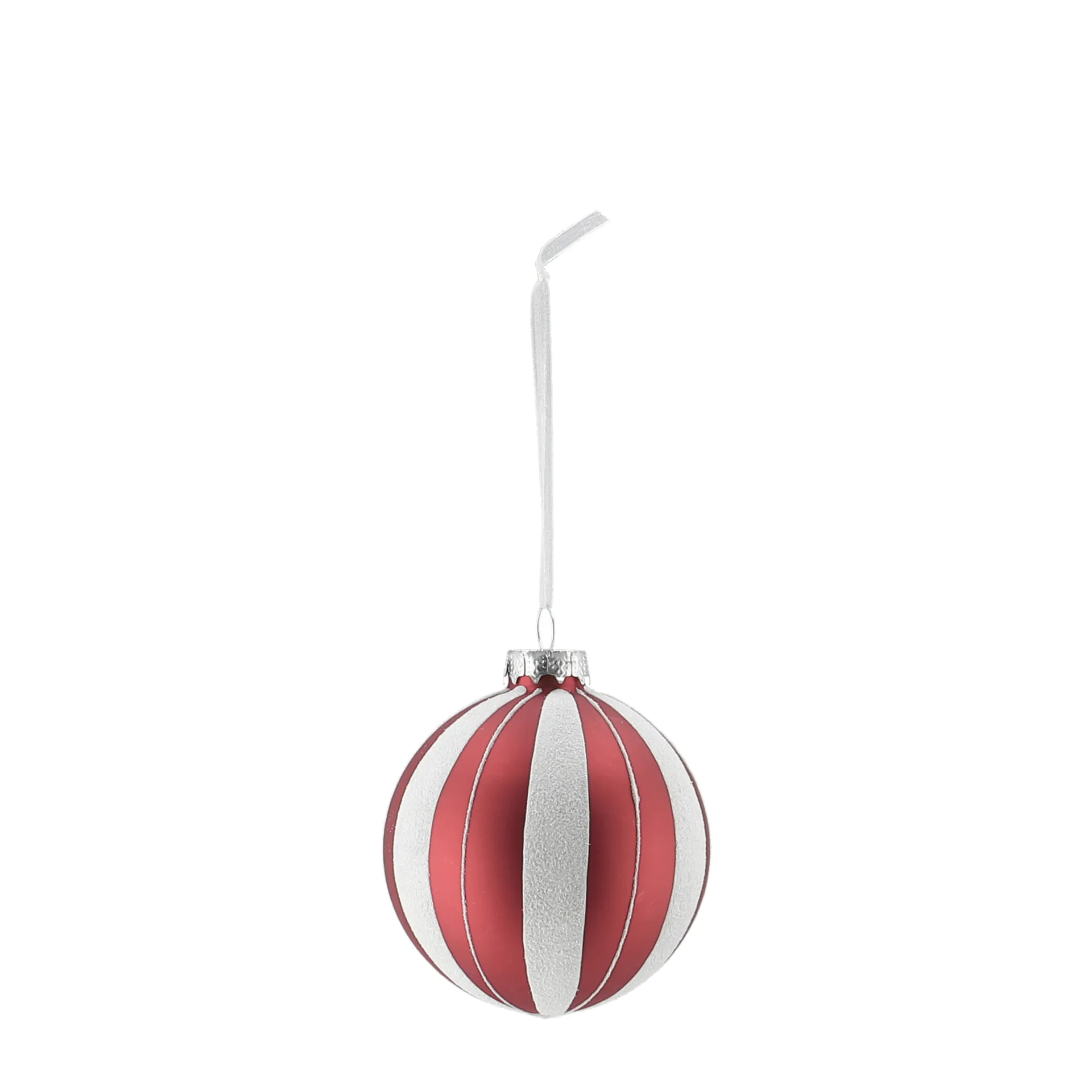 Tradition enfeites 6 un., Vermelho/branco Scandi Living