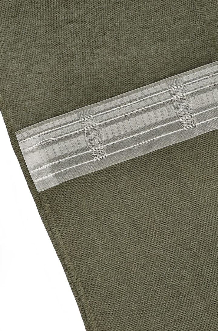 Tranquility cortina com multibanda 139x250 cm, Verde floresta Scandi Living