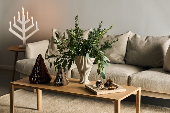 Trees enfeites de Natal 2 un., Bege Scandi Living