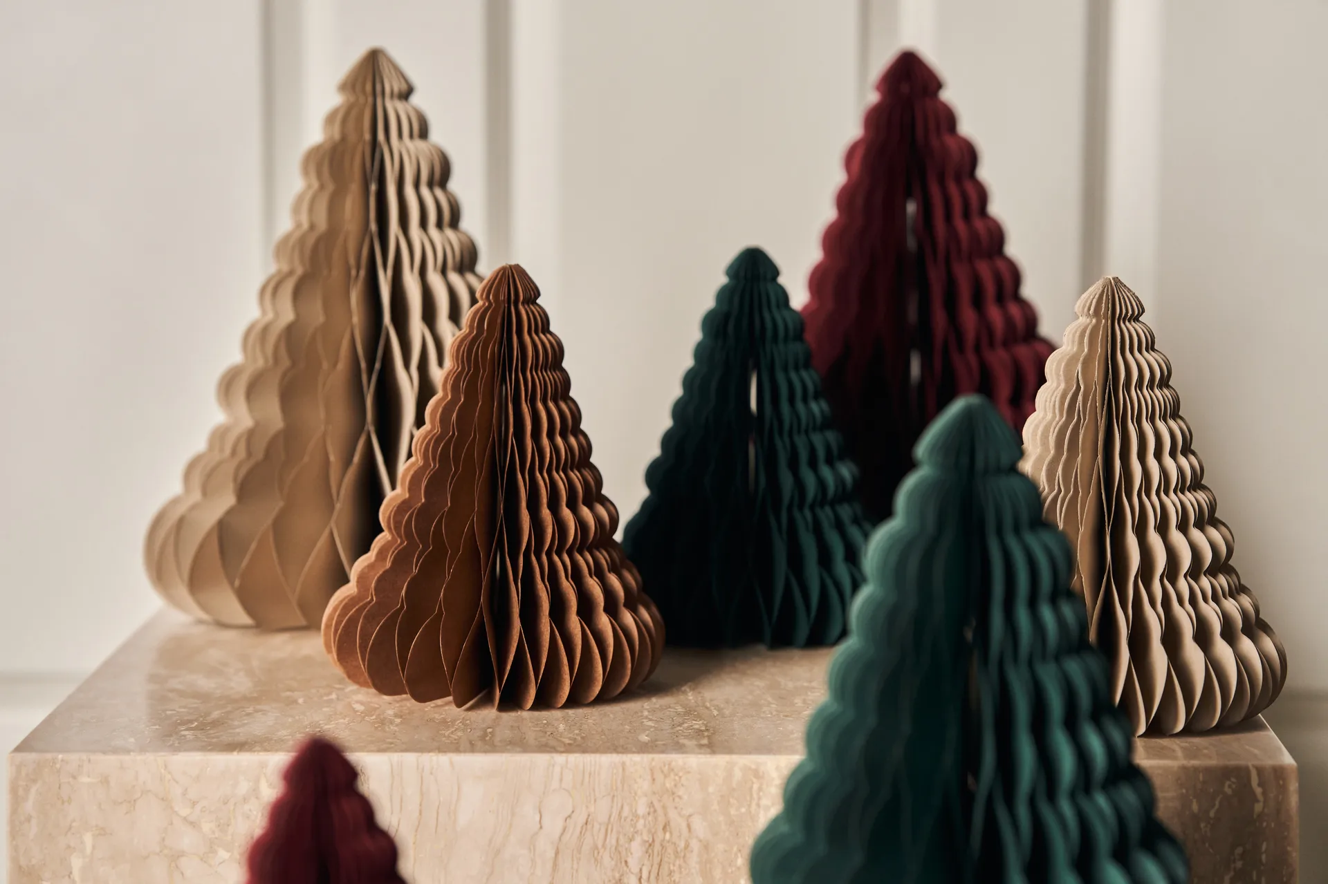 Trees enfeites de Natal 2 un., Natural Scandi Living