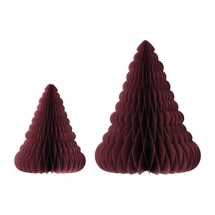 Trees enfeites de Natal 2 un. - Vermelho - Scandi Living