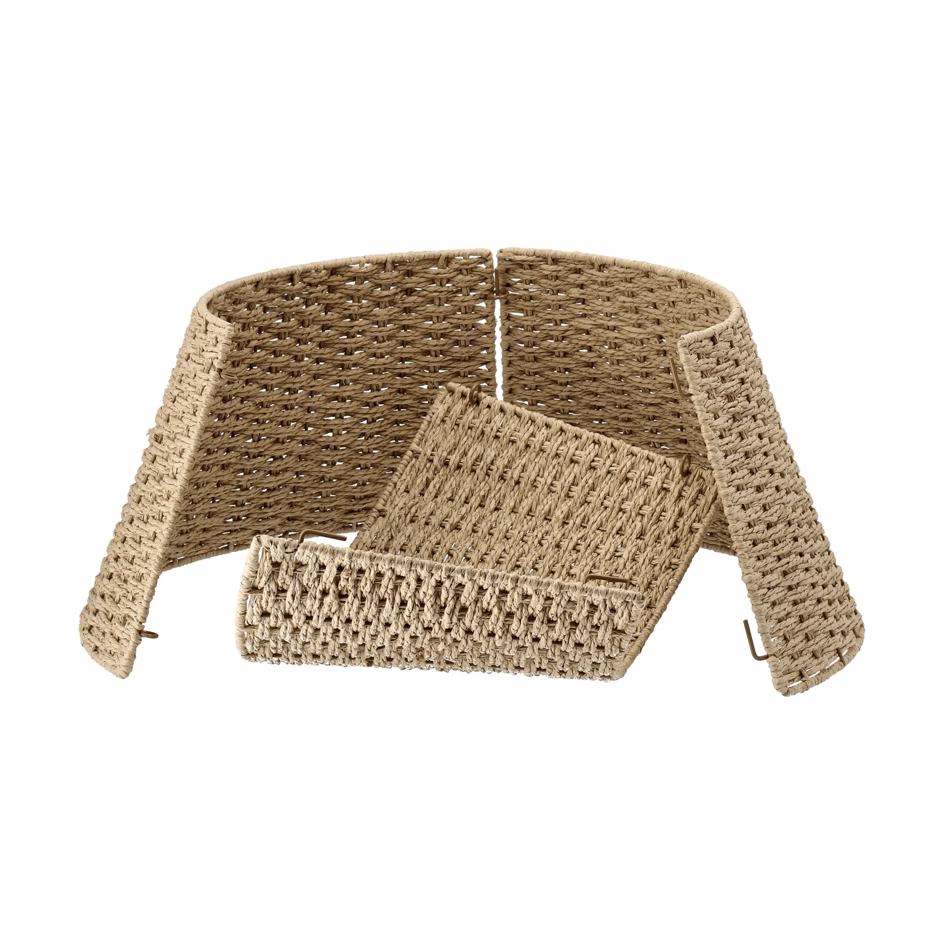 Twine saia de árvore de Natal, natural Scandi Living