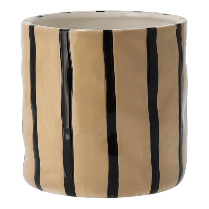 Vaso Thrive Ø16 cm - Bege-preto - Scandi Living