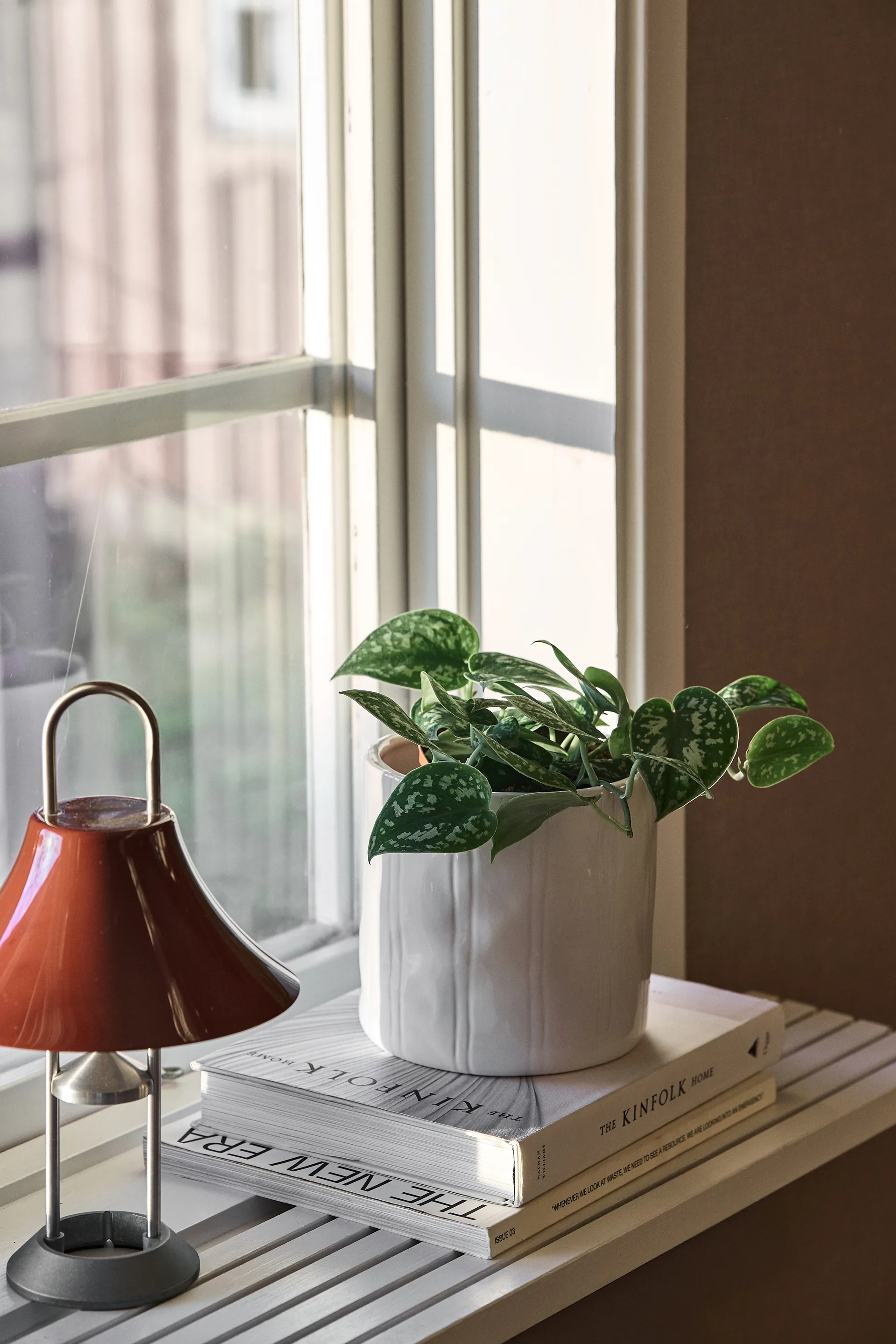 Vaso Thrive Ø16 cm, Branco-branco  Scandi Living