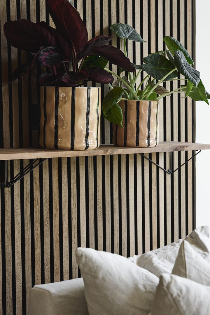Vaso Thrive Ø20 cm , Bege-preto Scandi Living