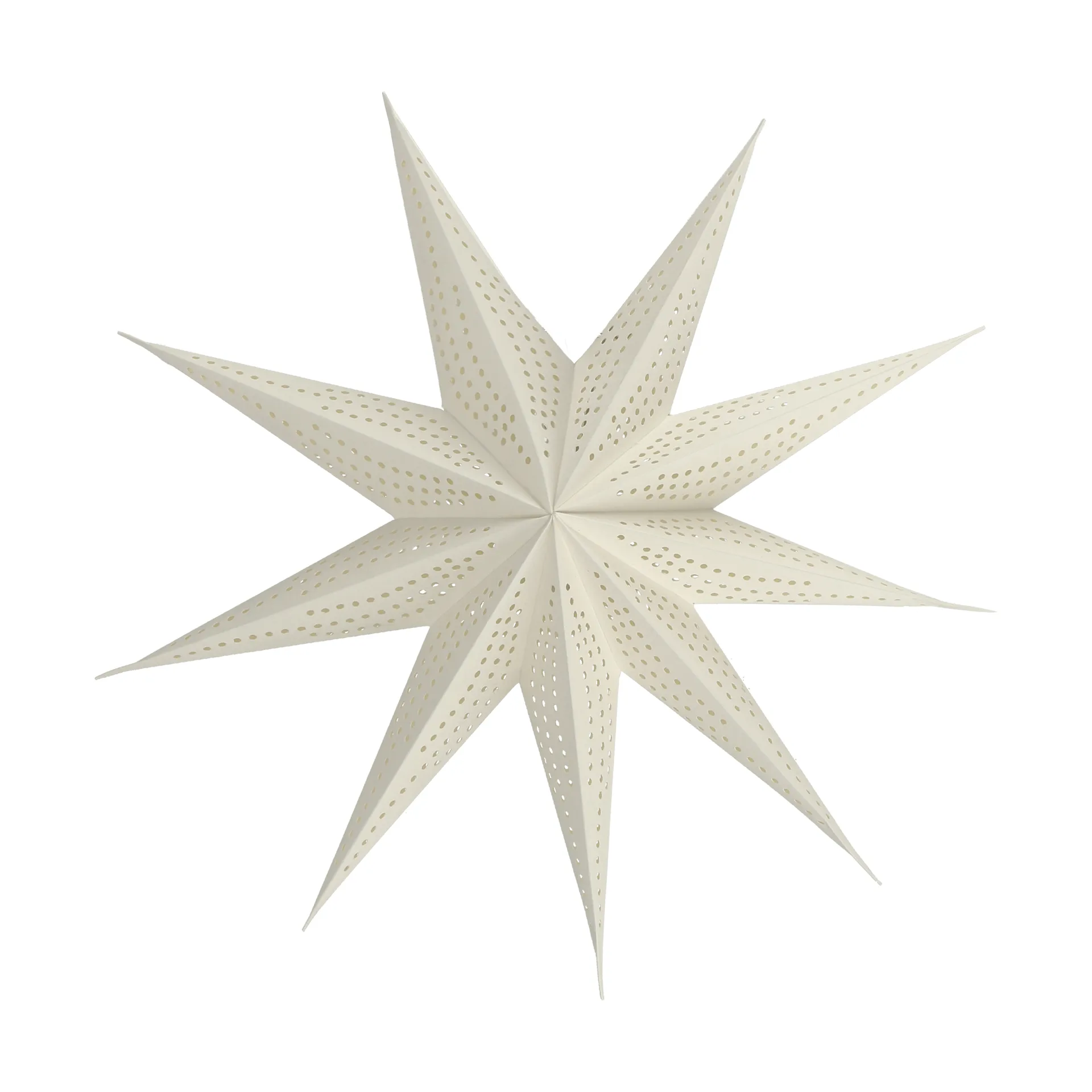 Veil estrela de Advento, Branco, Ø45 cm Scandi Living