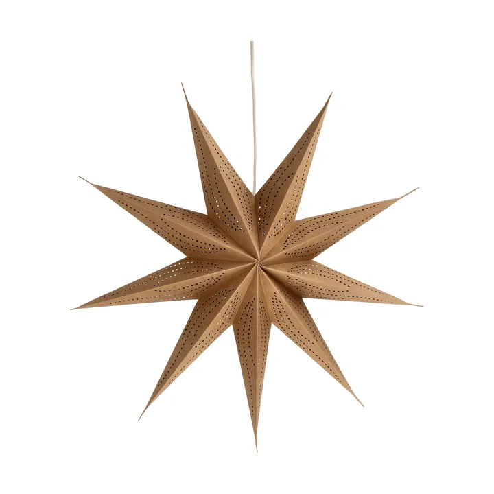 Veil estrela de Advento - Natural, Ø45 cm - Scandi Living