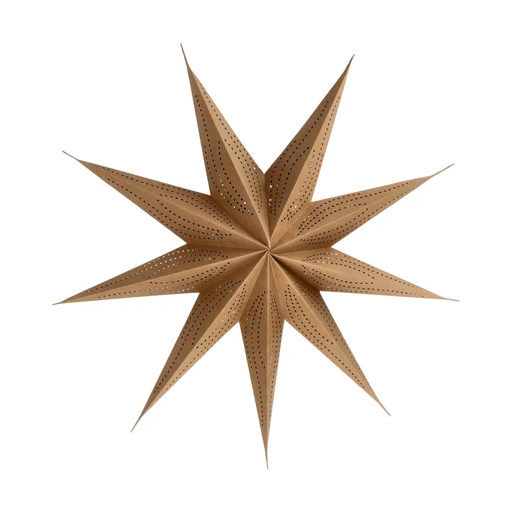 Veil estrela de Advento - Natural, Ø45 cm - Scandi Living