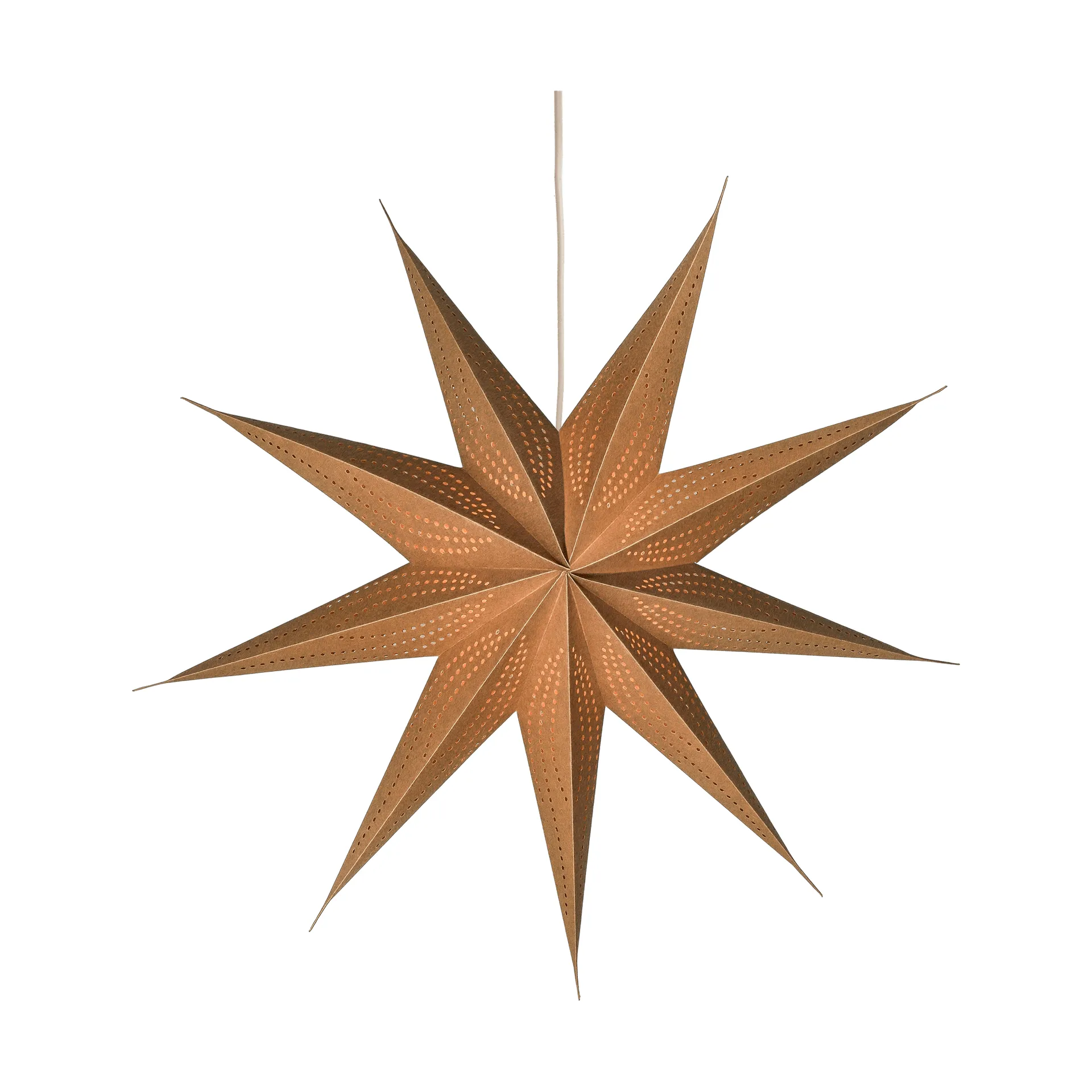 Veil estrela de Advento, Natural, Ø45 cm Scandi Living