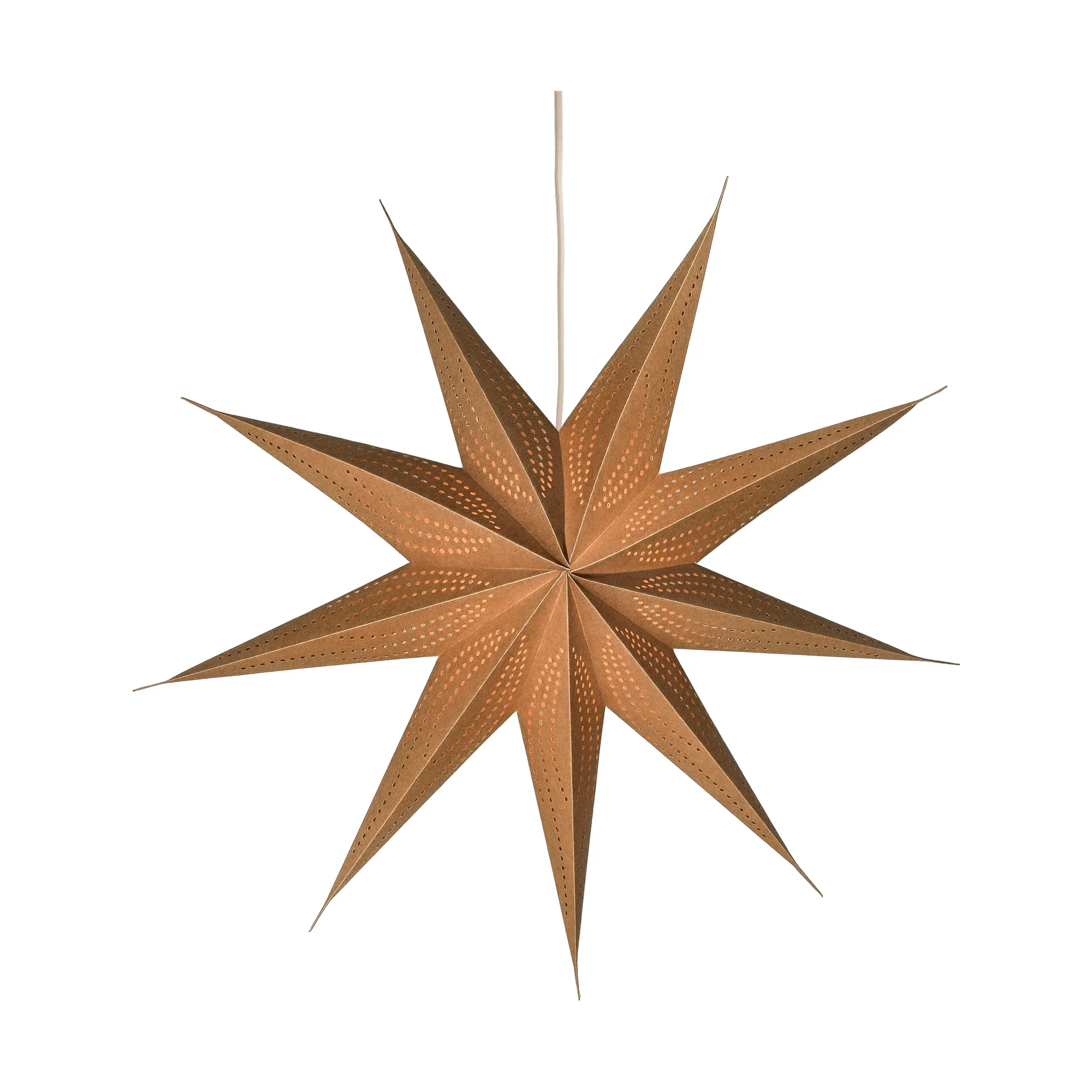 Veil estrela de Advento, Natural, Ø45 cm Scandi Living