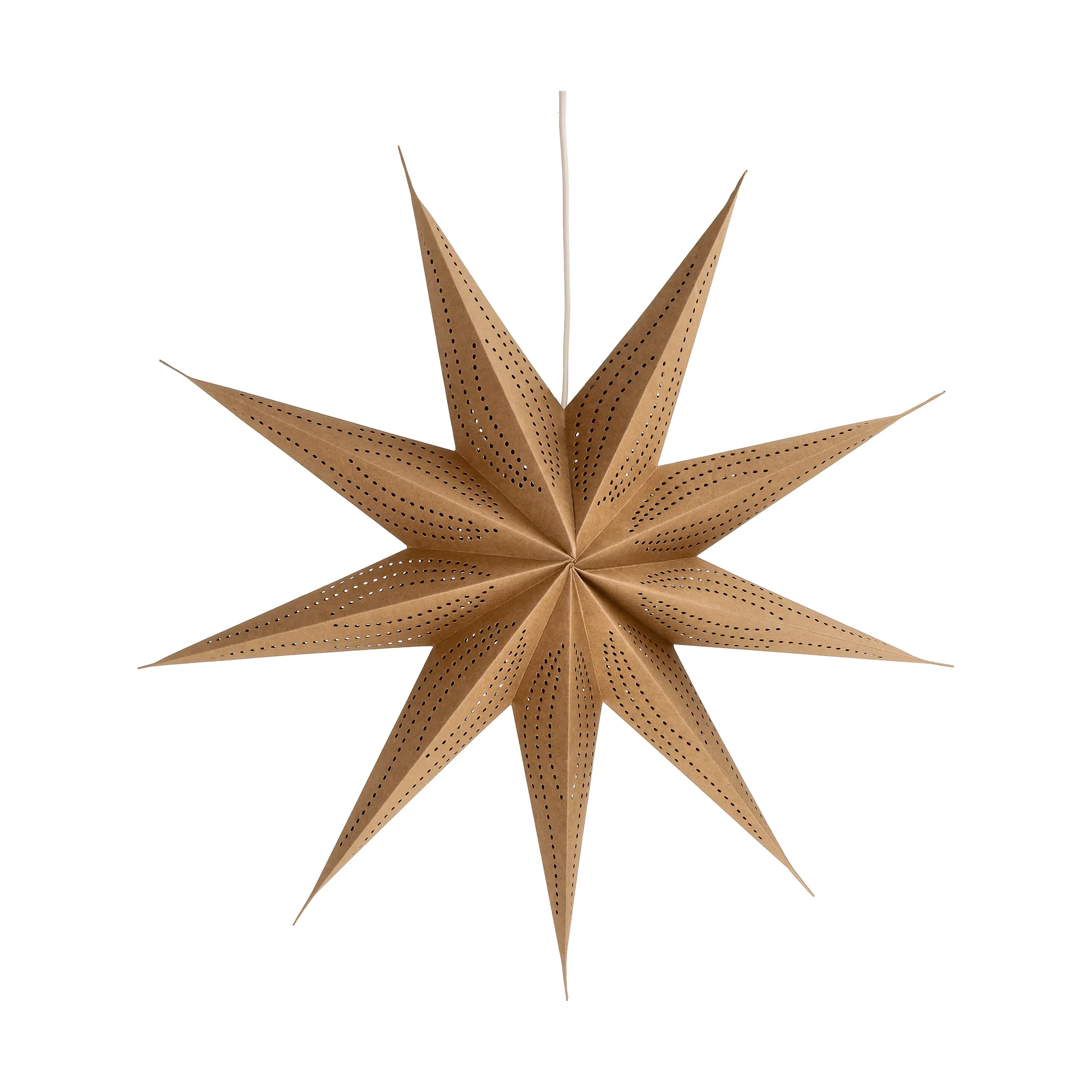 Veil estrela de Advento, Natural, Ø60 cm Scandi Living