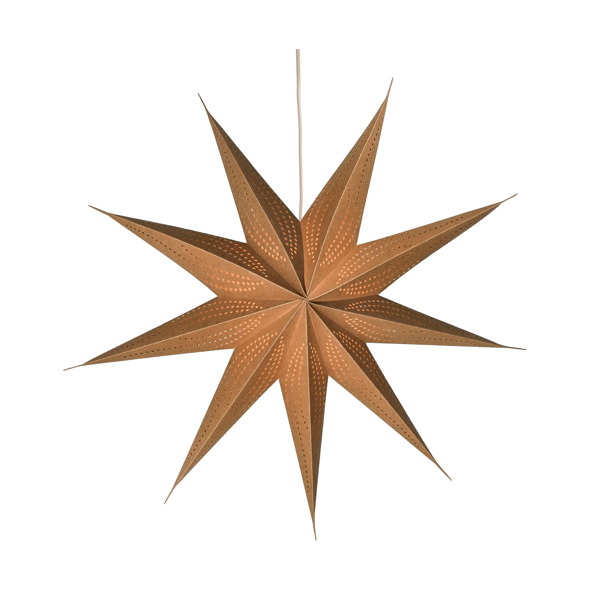 Veil estrela de Advento, Natural, Ø60 cm Scandi Living