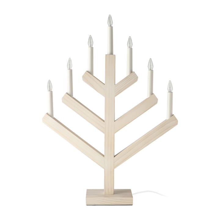 Vela do advento Pine 62 cm - branco esmaltado - Scandi Living