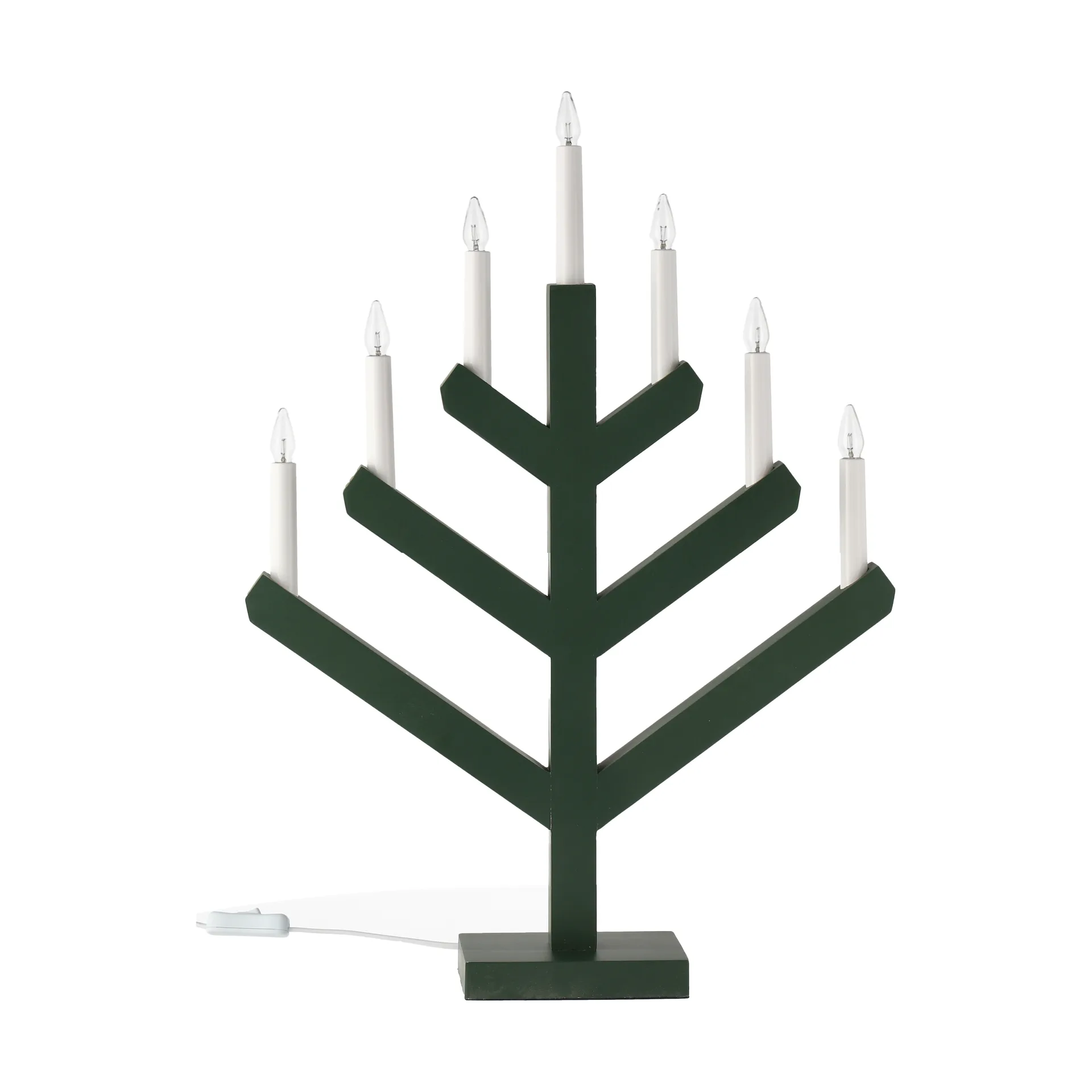 Vela do advento Pine 62 cm, Verde Scandi Living
