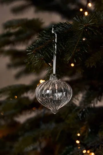 Whisper bolas de Natal, conjunto de 3 - Transparente - Scandi Living