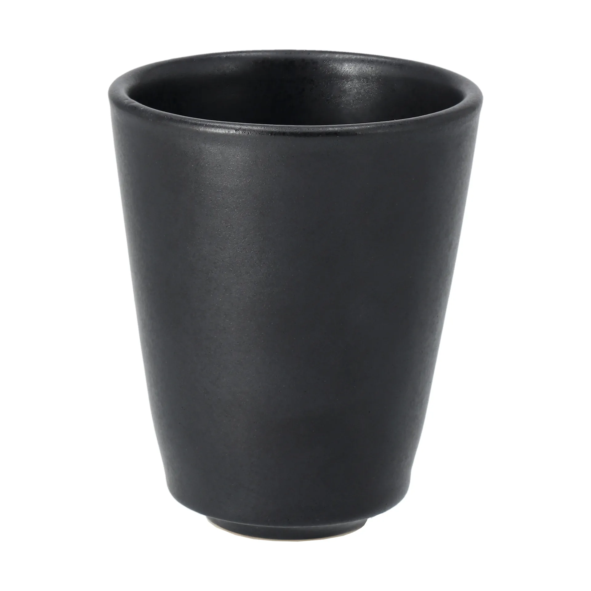 Xícara cappuccino Terra, Preto em grés, 14,5 cl Scandi Living